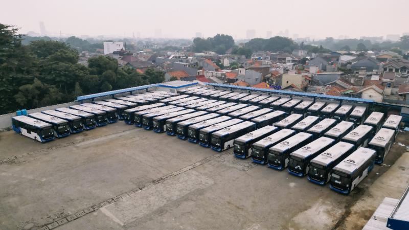Damri Perkuat Transportasi Hijau dengan Kedatangan 70 Bus Listrik dari China, Siap Operasi di TransJakarta untuk Dukung Target Net Zero Emission 2060
