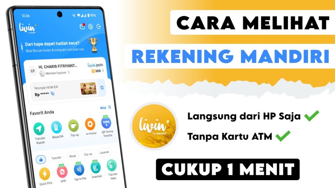 Ini Cara Mengetahui Rekening Mandiri Masih Aktif atau tidak