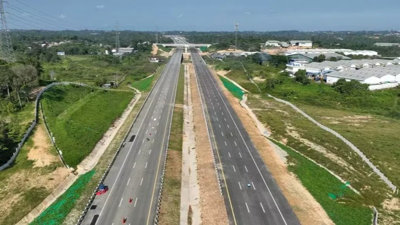 Hutama Karya Rampungkan Tol IKN Seksi 3A Lebih Cepat