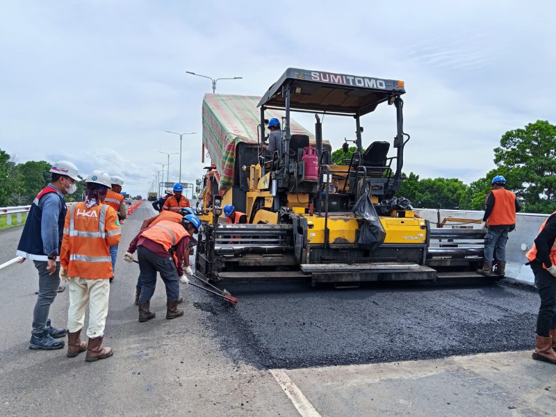 Hutama Karya Percepat Pemeliharaan Ruas Tol Trans Sumatera