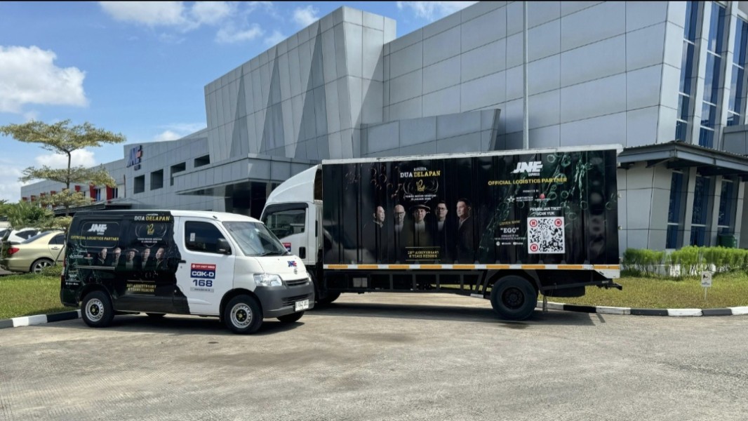 JNE Dukung Penuh Konser Dua Delapan Padi Reborn Lewat Kolaborasi Strategis