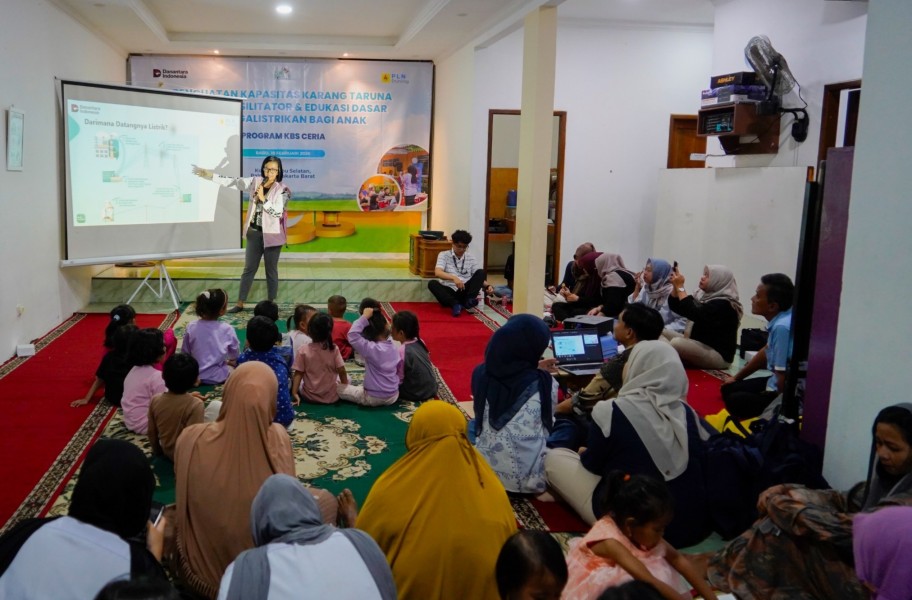 Anak TK Ikuti Edukasi Kelistrikan Kreatif Bersama PLN Enjiniring Bulan Ramadan