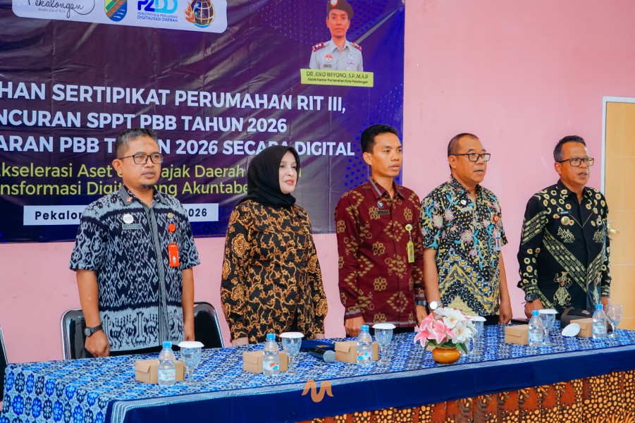 Kota Pekalongan Resmi Terapkan Pembayaran PBB Dengan Sistem Scan QRIS Praktis