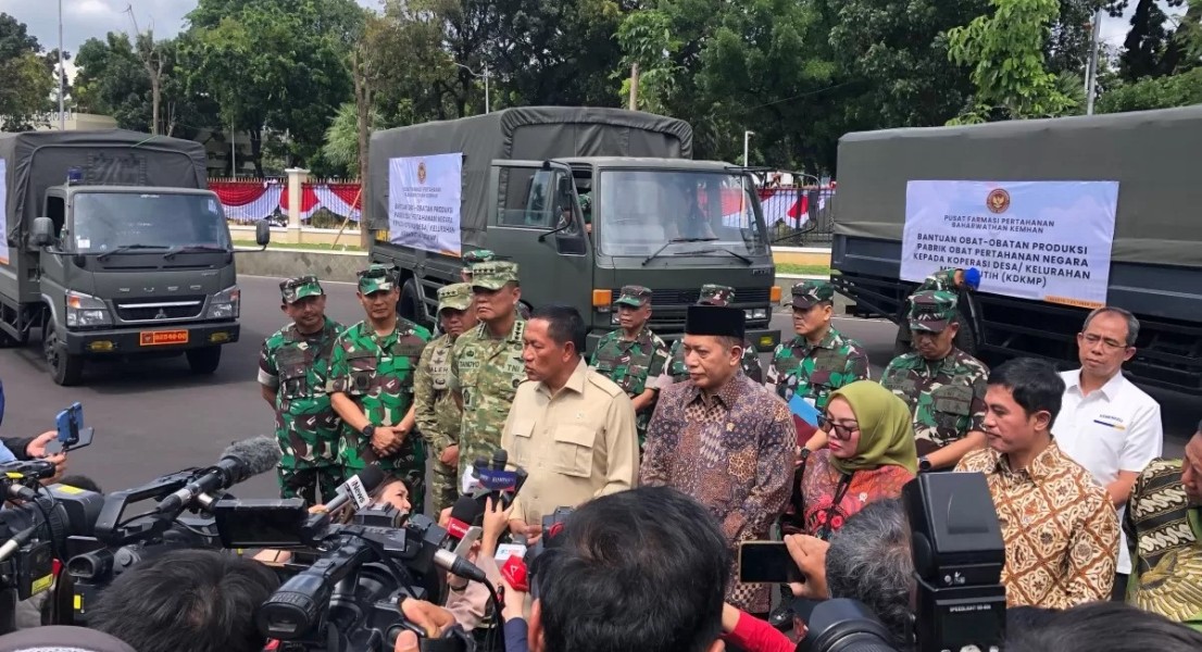 Kemhan Salurkan 4,8 Juta Multivitamin untuk Dapur MBG