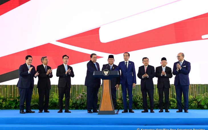 Prabowo Subianto Resmi Luncurkan Badan Pengelola Investasi Danantara di Jakarta