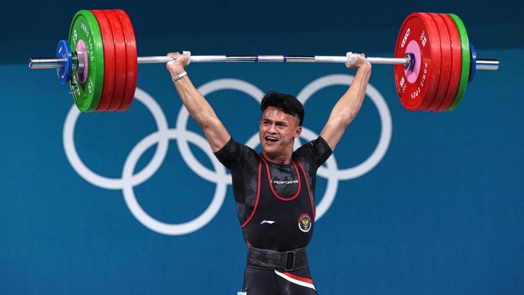 Persiapan Matang Rizki Juniansyah Demi Raih Emas di Cabor Angkat Besi