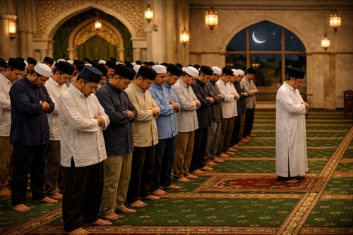 Keutamaan Shalat Tarawih Malam Ke-9 Dengan Pahala Ibadah Para Nabi Terdahulu