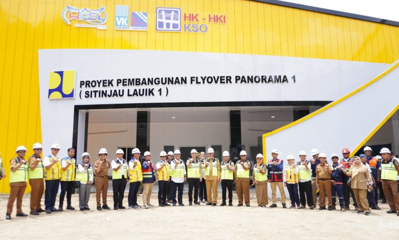 Kemenko Infrastruktur Tinjau Proyek Strategis Hutama Karya di Sumatra Barat