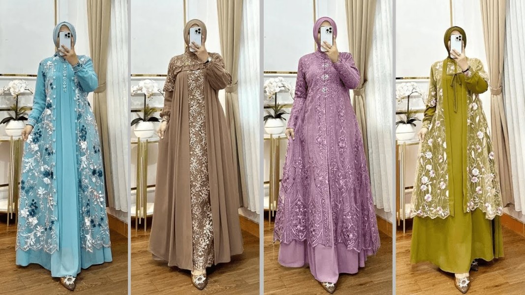 8 Gaun Brokat Elegan 2025, Tren Fashion Abadi