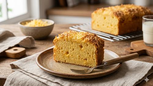 Resep Bolu Keju Cheddar Lembut Gurih Moist Anti Gagal Mudah Untuk Pemula