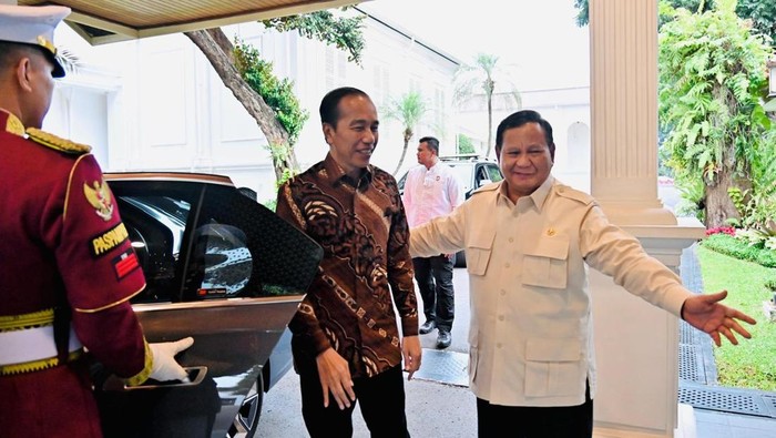 Makna Pertemuan Jokowi-Prabowo, Simbol Guyub Dua Presiden RI