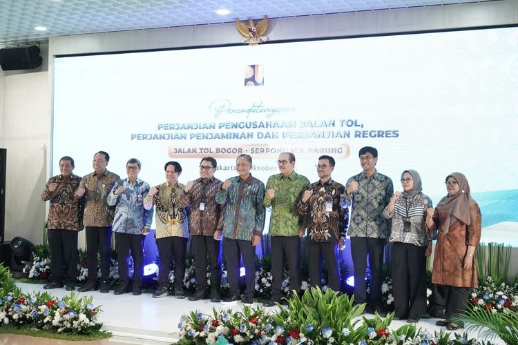 Kolaborasi BUMN-Swasta Dorong Pembangunan Tol Bogor–Serpong Rp12,35 Triliun