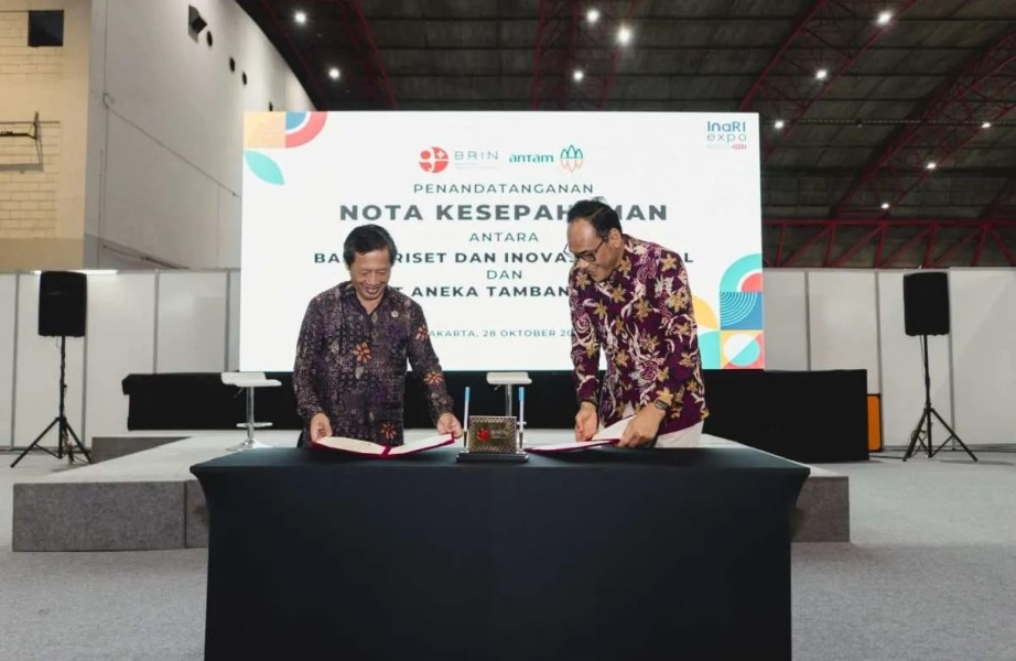 Sinergi Antam dan BRIN Dorong Peningkatan Produksi dan Kualitas Sumber Daya Alam Nasional