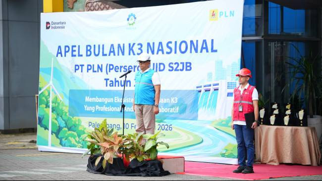 PLN UID S2JB Teguhkan Komitmen K3 Pada Apel Bulan K3 Nasional