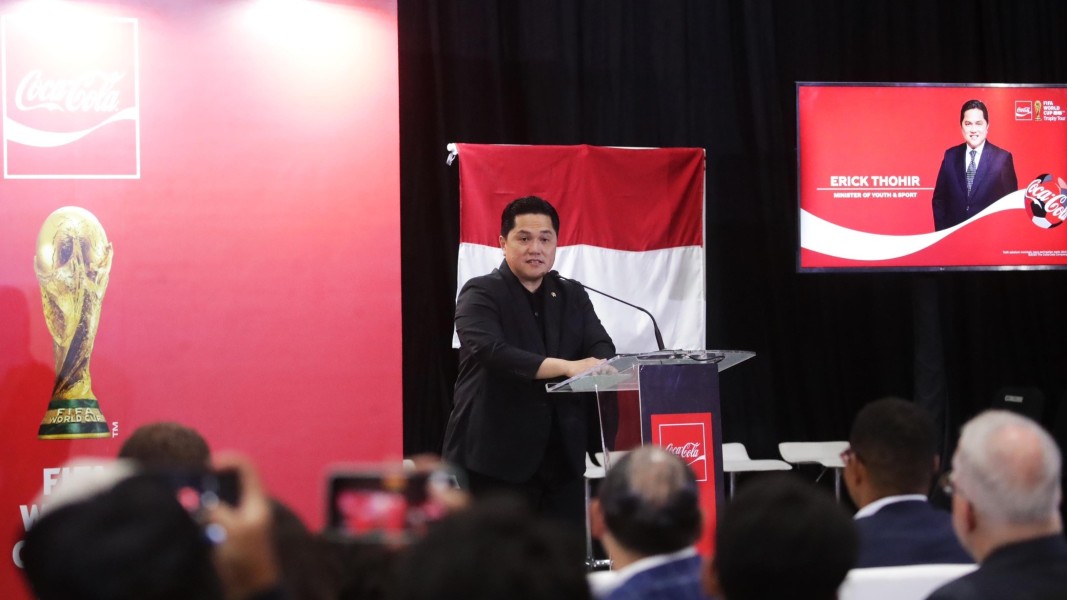 Menpora Erick Thohir Sebut Tur Trofi Piala Dunia Bukti Potensi Olahraga
