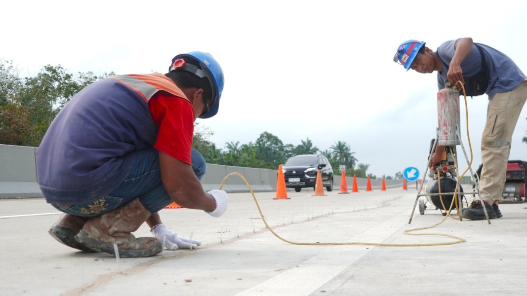 Pemeliharaan Menyeluruh di Tol Kutepat Jelang Idul Fitri 2025, Hamawas Pastikan Kenyamanan Pemudik