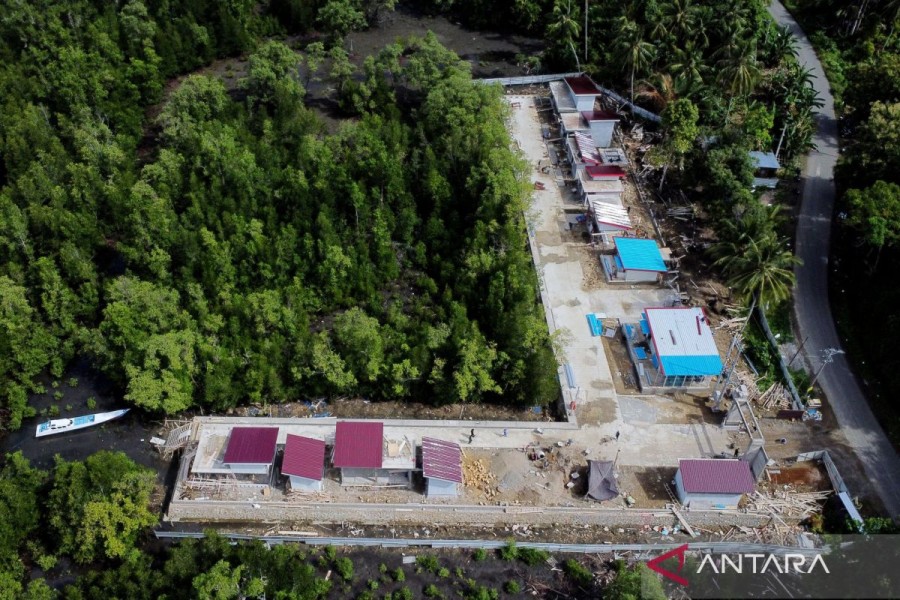 Proyek Kampung Nelayan Sangowo Timur Rampung, Nelayan Morotai Timur Apresiasi Kinerja PT Adhi Karya