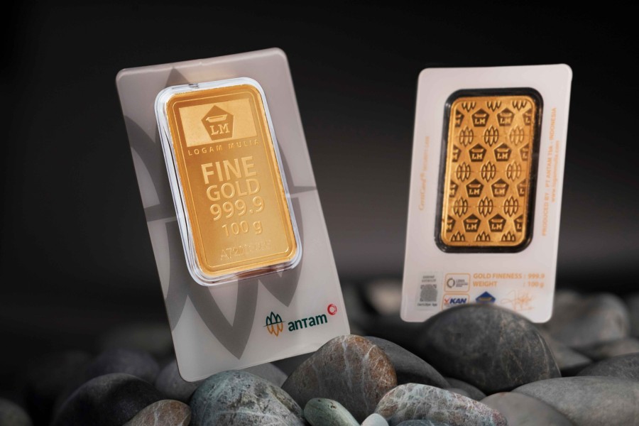 Update Terbaru, Emas Antam Turun Rp10.000 per Gram