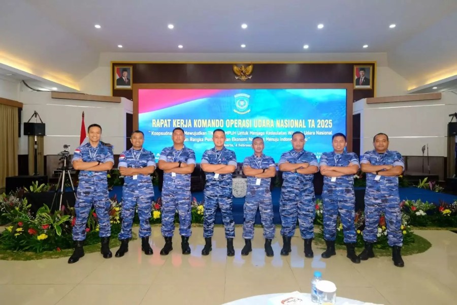 Komandan Kosek IKN Hadiri Rapat Kerja Koopsudnas TA 2025: Memperkuat Strategi Pertahanan Udara Nasional dengan Pendekatan Modern