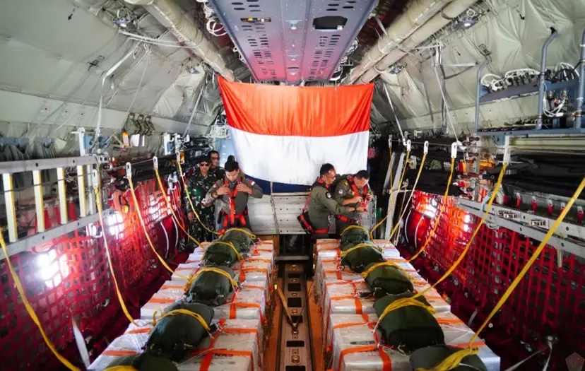 TNI Bantu Gaza di HUT RI 80