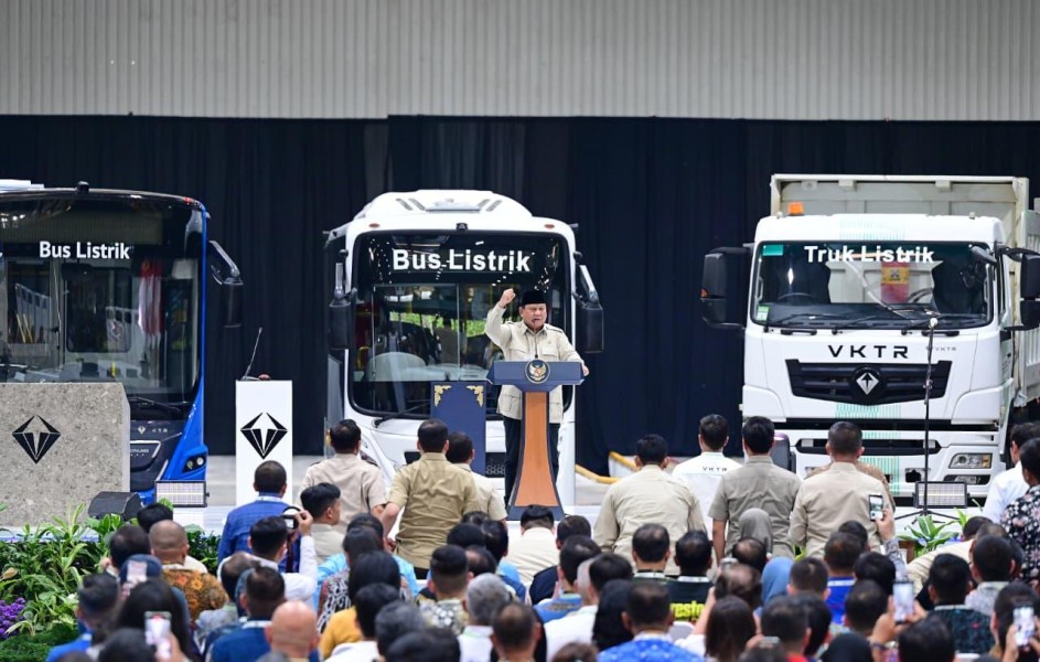 Prabowo Resmikan Pabrik Kendaraan Listrik VKTR di Magelang, Tonggak Baru Industri Hijau Nasional 2026