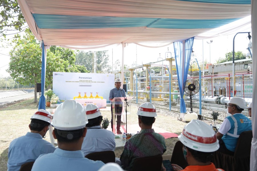 PT Pertamina Hulu Energi OSES Mulai Pasok Gas ke Cilegon untuk Pemenuhan Listrik