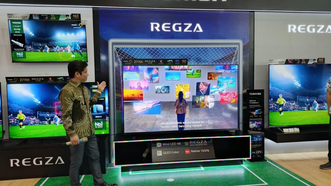Toshiba Perkenalkan Regza Z770R, Smart TV Cerdas AI
