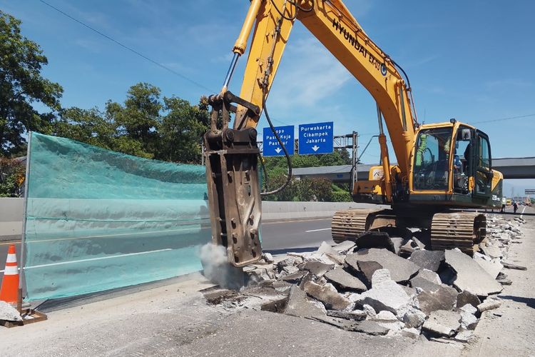Jasa Marga Mulai Perbaiki Tol Jagorawi 11 Agustus 2025