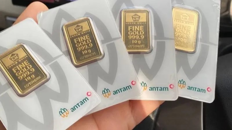 Harga Emas Antam Naik Terbaru Senin, 22 Desember 2025