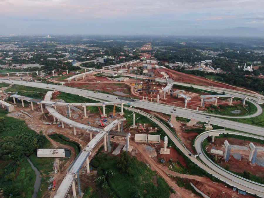 Proyek Tol Jakarta-Cikampek II Selatan Terus Bergerak Sesuai Target Proyek Tol Jakarta-Cikampek II Selatan Terus Bergerak Sesuai Target