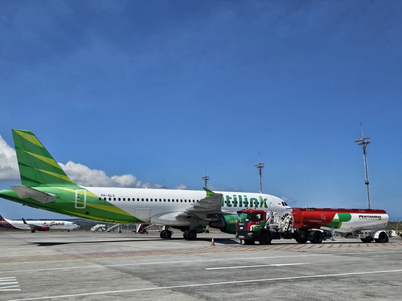 Terbang Hijau: Pertamina Group Perkenalkan SAF di Bali International Airshow