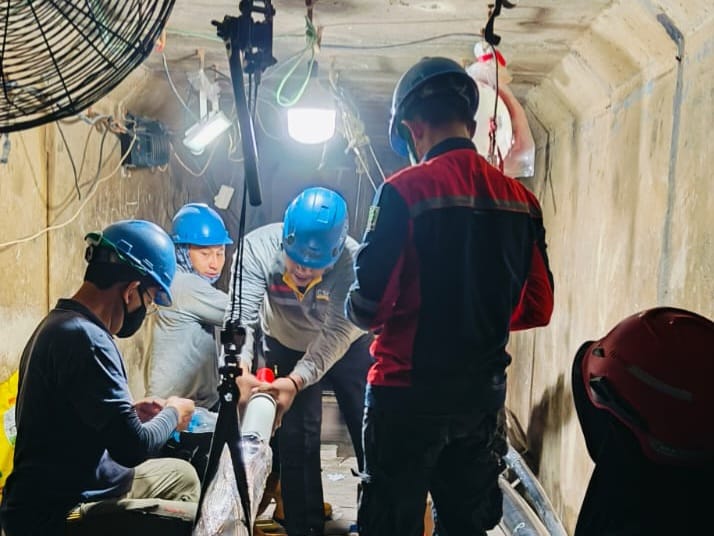 PLN Sukses Energize SKTT Ketapang - Mangga Besar, Jakarta Kembali Terang Jelang Ramadan