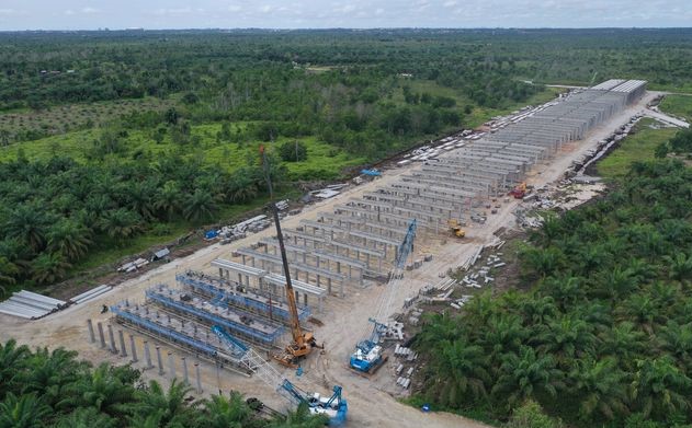 Hutama Karya Genjot Tol Pekanbaru Rengat untuk Percepat Ekonomi Riau
