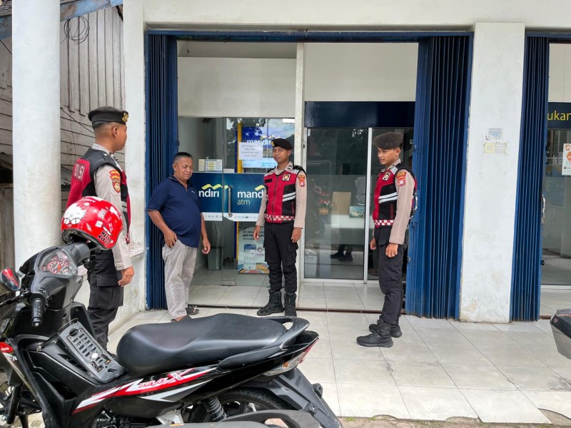 Perbankan Aman Berkat Patroli Rutin
