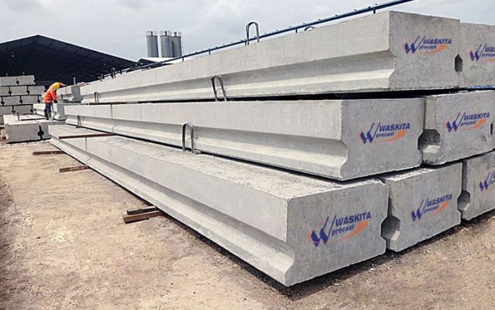 WSBP Pasok Beton untuk Infrastruktur Pengendali Banjir di Kalsel