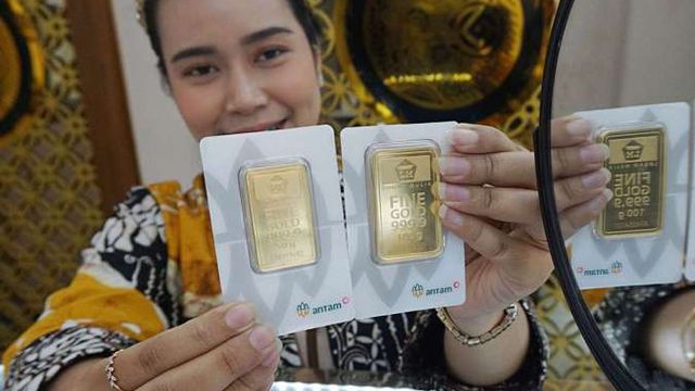 Harga Emas Antam Naik Signifikan Hari Ini Tembus Rekor Tinggi Per Gram