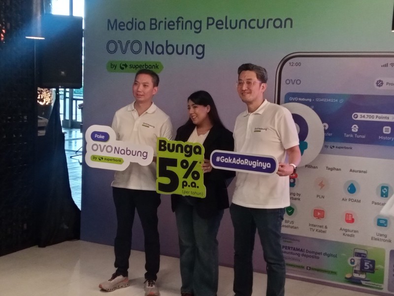 OVO dan Superbank Luncurkan Layanan Perbankan Digital Terbaru, OVO Nabung by Superbank: Solusi Menabung Praktis dan Menguntungkan untuk Generasi Muda OVO dan Superbank Luncurkan Layanan Perbankan Digital Terbaru, OVO Nabung by Superbank: Solusi Menabung Praktis dan Menguntungkan untuk Generasi Muda