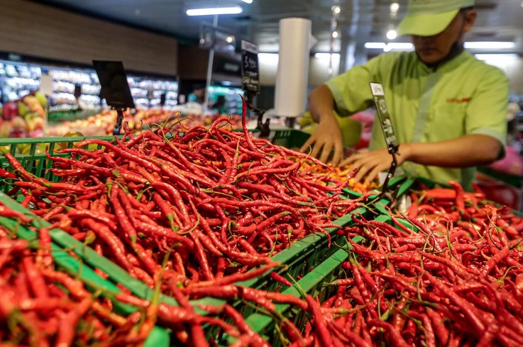 Harga Pangan Terbaru Cabai Rawit Daging Ayam Nasional