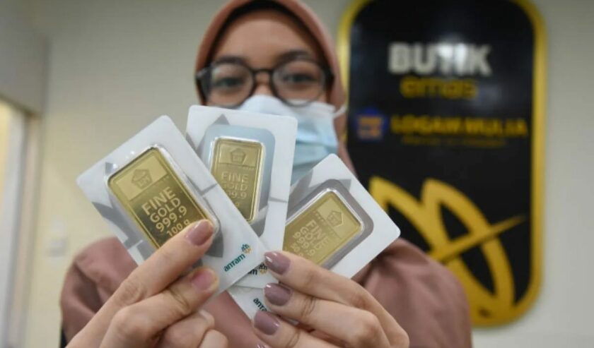 Harga Emas Antam Melambung Lagi, Capai Rp1,956 Juta per Gram, Naik Rp25.000