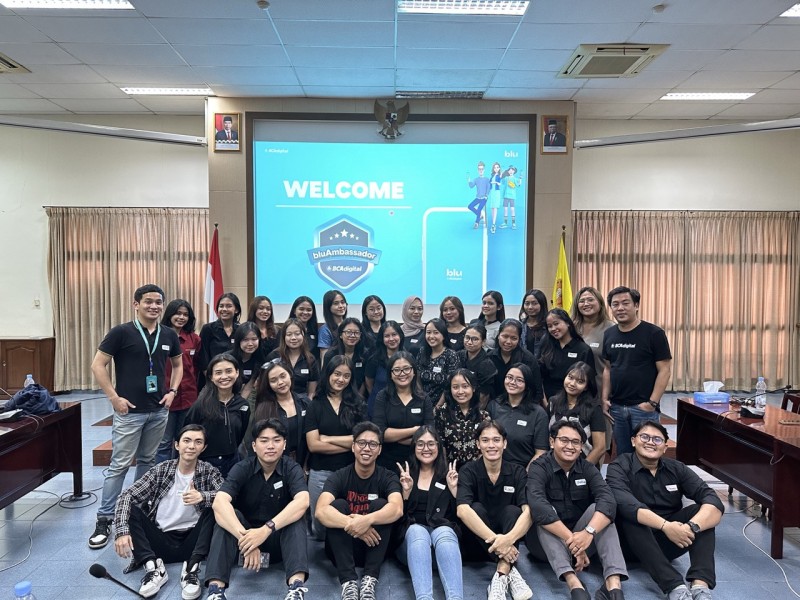 Blu by BCA Digital Perkuat Literasi Keuangan Mahasiswa Lewat Program blu Ambassador dan A Day With blu