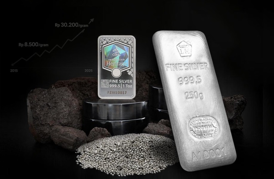 Harga Perak Hari Ini Selasa 24 Februari 2026 Naik Rp700, Sentuh Rp54.950 per Gram