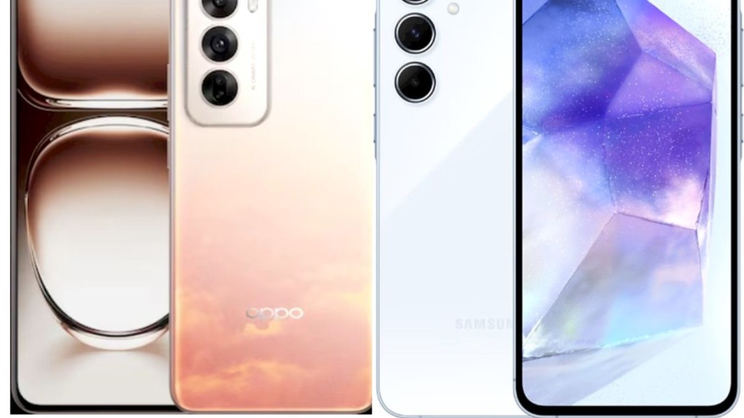 Head to Head Oppo Reno 12 5G vs Samsung Galaxy A55, Memilih Ponsel Terbaik dalam Kelas Menengah di 2025