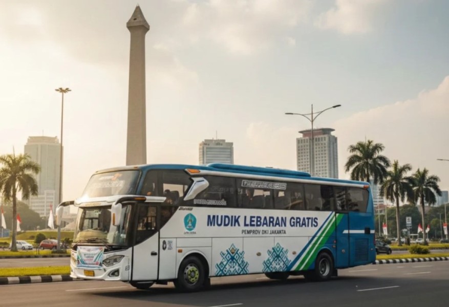 Pemprov DKI Buka Mudik Gratis 2026 untuk Warga Jakarta dan Non-DKI