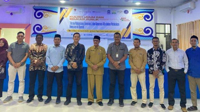 Program 1.000 Investor Pasar Modal Resmi Dicanangkan di Bireuen, Gandeng UIA dan TPAKD