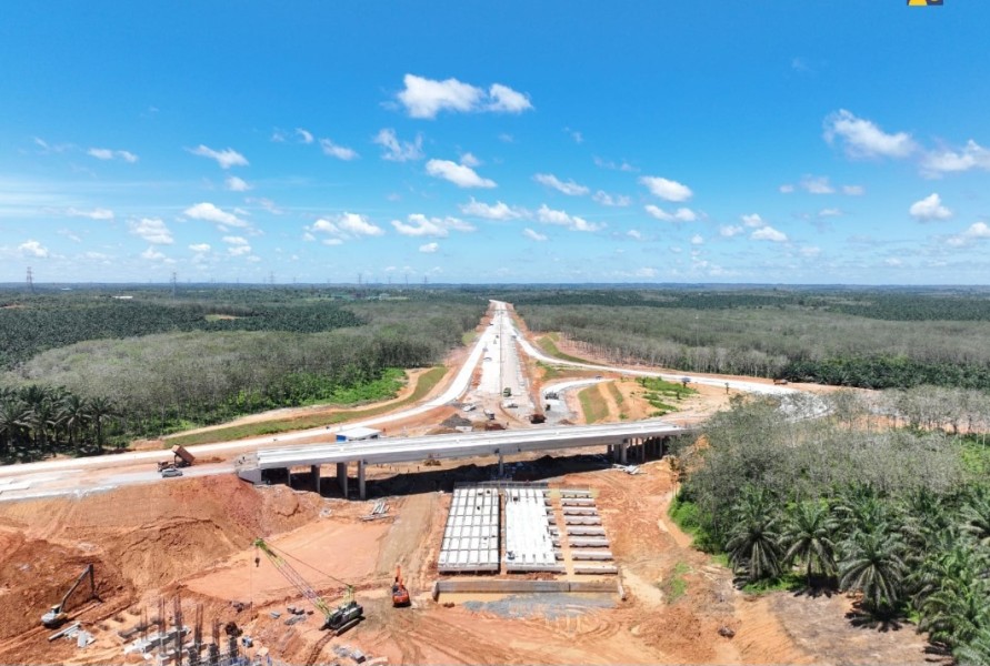 Proyek Tol Betung Jambi Dikebut hingga 2026