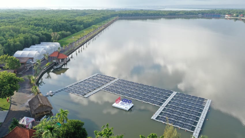 PLTS Terapung Karangkates Perkuat Energi Bersih Nasional