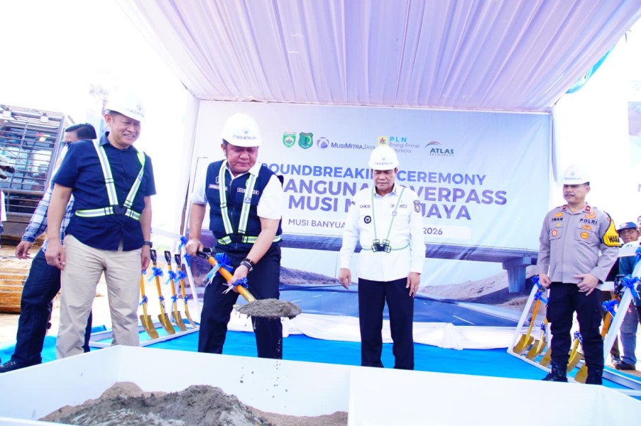 Pembangunan Overpass Batubara Bayung Lencir Resmi Dimulai Demi Efisiensi Logistik Muba