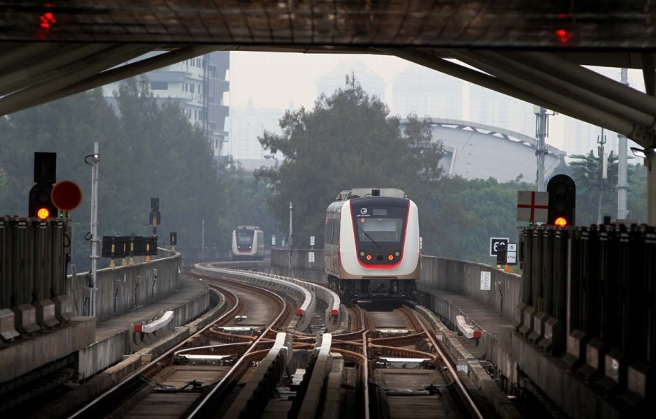 Progres LRT Jakarta Velodrome Manggarai Capai Hampir 70 Persen