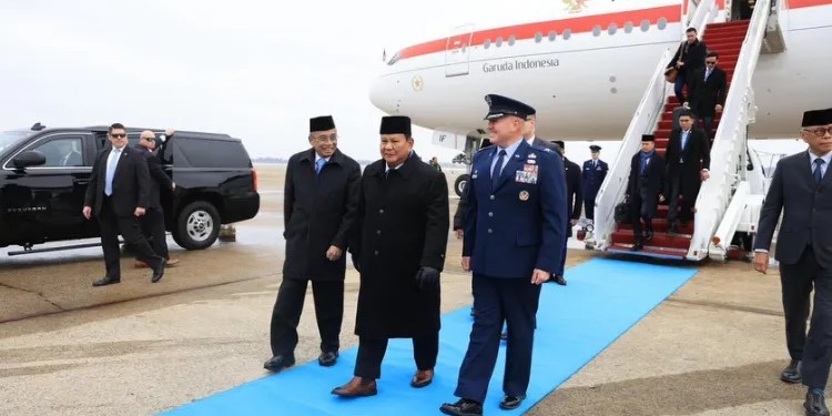 Presiden Prabowo Tiba di AS, Bahas Kerja Sama dengan Trump