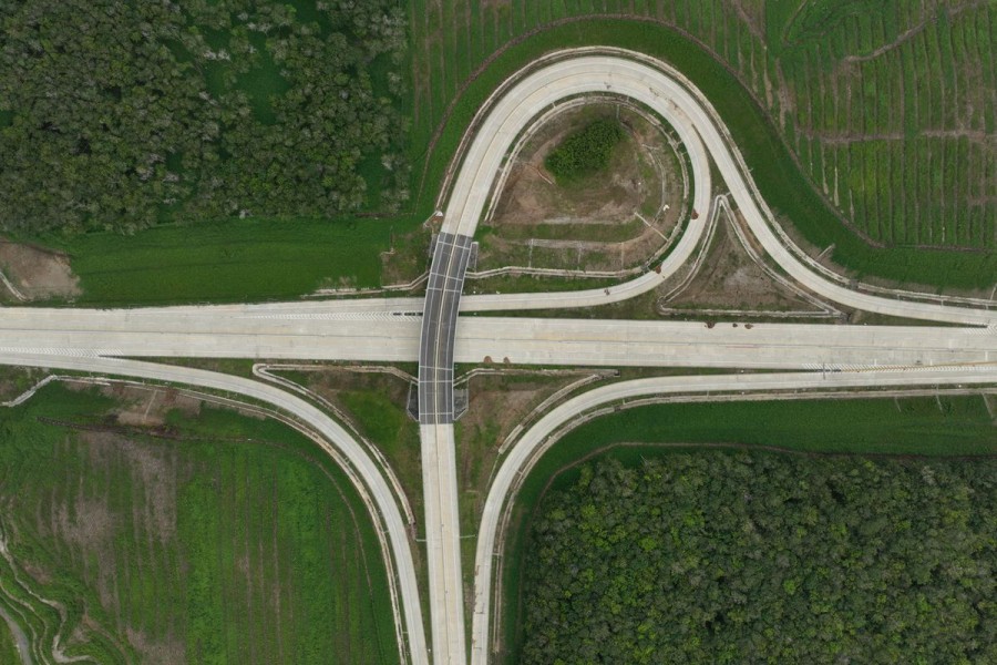 Pembangunan Proyek Tol Kuala Tanjung Parapat Hampir Capai 100 Persen